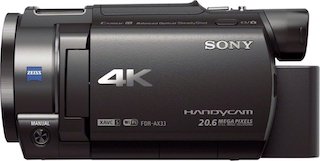 Sony 4K video camera