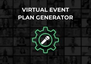 Event Plan Generator Cover with gear