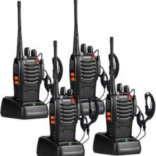 Four Two-Way Radios in Chargers