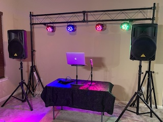 DJ Audio System with Lights
